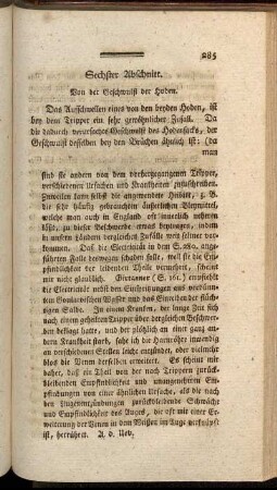 Sechster Abschnitt. Von der Geschwulst der Hoden.