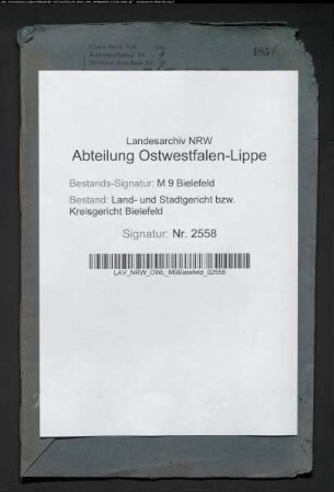 Erblasser: Schlingschröder, Arnold; Erblasser: Schlingschröder, Anne Marie, geb. Heinrich-Freise: Testament