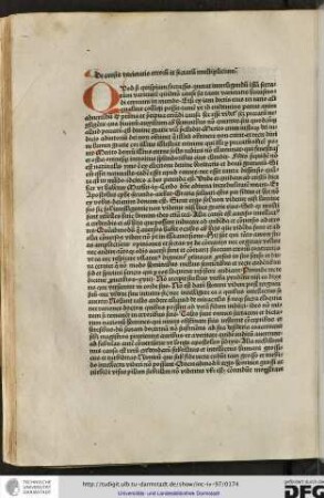 De causis varietatis errorum et sectarum multiplicium.