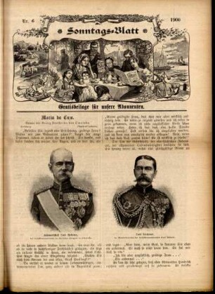 Ausgabe vom Sonntag, den 11. Februar 1900.