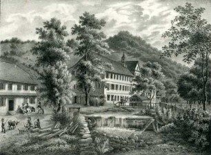 Ansicht des Bad und Curorts Petersthal