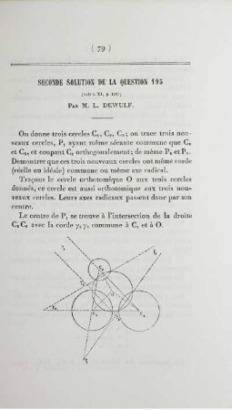 Seconde solution de la question 195.