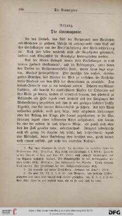Anhang: Die Kosmogonie