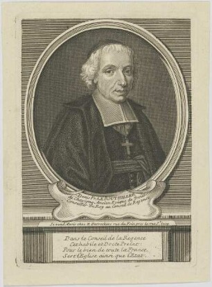 Bildnis des Denis Fr. Le Bouthiller de Chavigny