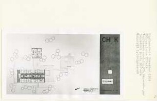 Chirurgische Klinik, Berlin-Nikolassee (Diplomarbeit bei Kurt Dübbers): Grundriss 1. Obergeschoss 1:200