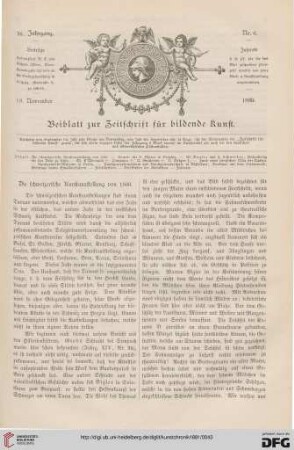 Heft 6 (18. November 1880)