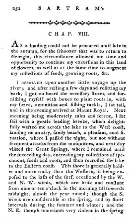 CHAP. VIII.: The Author makes an excursion again up St. Juans to Lake George...