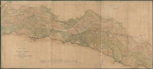 Situations Plan des Rheinlaufs von Griessheim bis Hartheim