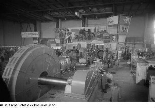 Energie- und Kraftmaschinen auf der Leipziger Herbstmesse 1954