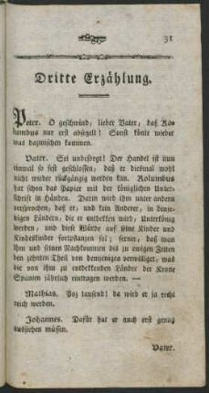 Dritte Erzählung
