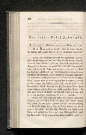 Der dritte Brief Johannis.