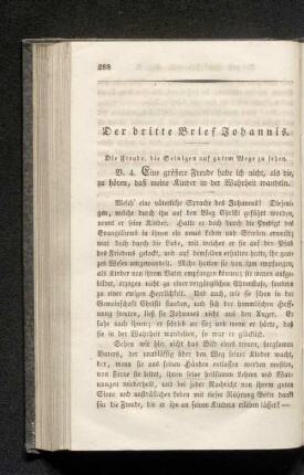 Der dritte Brief Johannis.