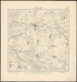 Meßtischblatt 869 : Regenwalde, 1890 : Regenwalde. - Aufn. 1889. - 1:25000. - [Berlin]: Reichsamt für Landesaufnahme, 1890. - 1 Kt.