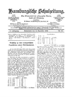 Vorschläge zu einer naturgemäßeren Organisation unseres Volksschulwesens : II.