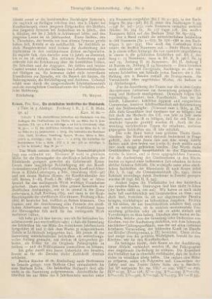 235-237 [Rezension] Kraus, Franz Xaver, Die christlichen Inschriften der Rheinlande. 2 Thle. in 3 Abthlgn