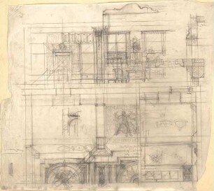 Fischer, Theodor; Nürnberg; Haus Adelsberger - Detail, Schnitt
