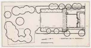 Hausgarten Dr. R., Berlin-Frohnau: Grundriss