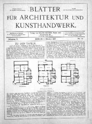 No. 10, 1. Oktober 1897