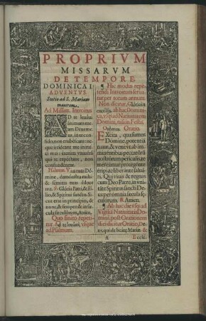 Proprium Missarum De Tempore