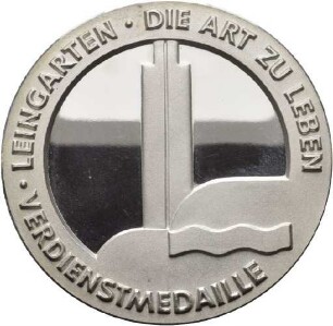 Verdienstmedaille der Stadt Leingarten von Victor Huster