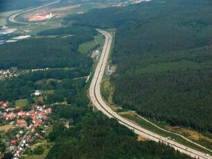 Hermsdorf : BAB A 9, bei Hainspitz