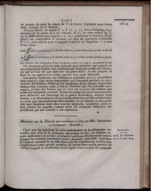 Mémoire sur la Théorie des machines à feu;