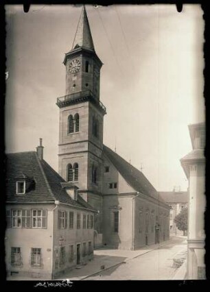 Stadtkirche von Südwesten