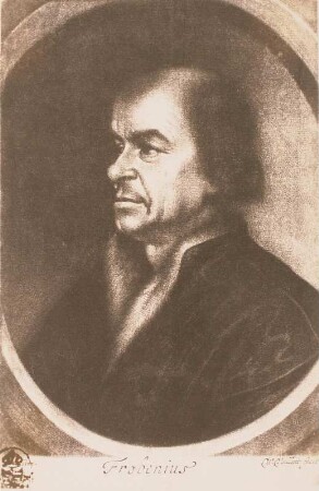 Bildnis des Baseler Buchdruckers Johann Froben (Frobenius)