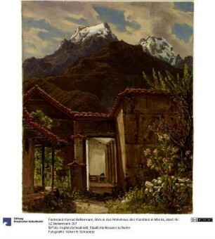 Blick in das Wohnhaus des Künstlers in Mérida