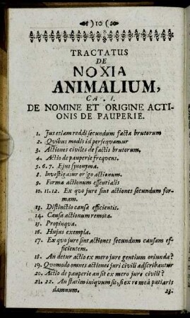 Cap. I. De Nomine Et Origine Actionis De Pauperie