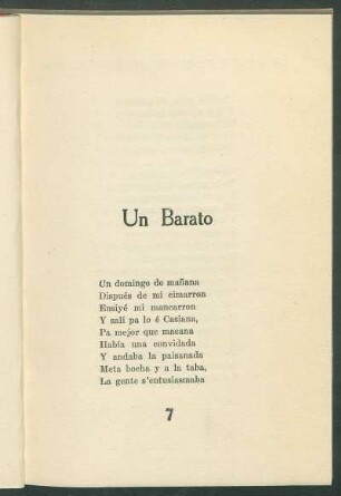 Un Barato