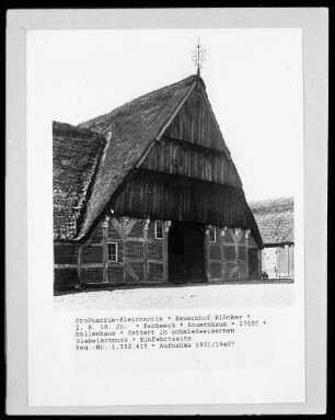 Bauernhof Blöcker — Bauernhaus