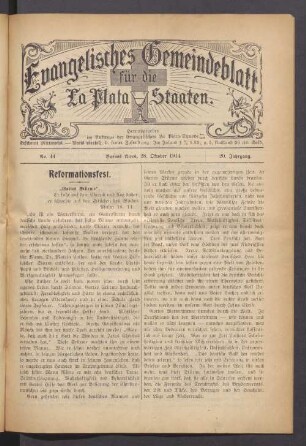 No. 44. 28. Oktober 1914