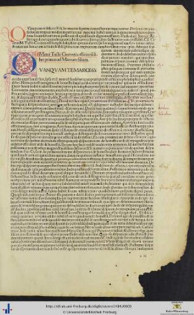 Marci Tullii Ciceronis officiorum liber primus ad Marcum filium