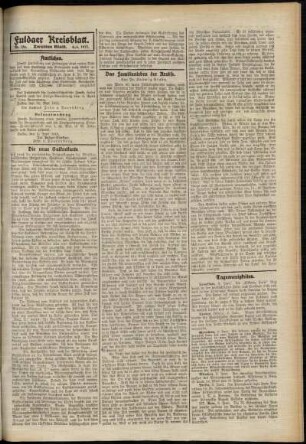 Zweite Ausgabe vom Mittwoch, den 04. Juni 1913.