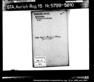 Hausierkonzessionen und -gesuche: Augustin Stenker aus Driburg, Glaswarenhandel