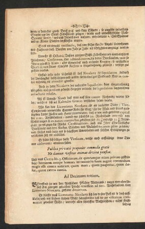 Ad Decimum tertium.