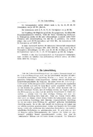 Die Lehrerbildung