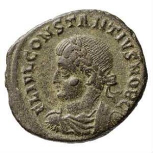 Münze, Aes 3, 325 - 326 n. Chr.