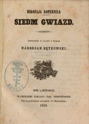 Mikolaja Kopernika Siedm gwiazd