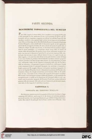 Capitolo I: Topografia del territorio tuscolano