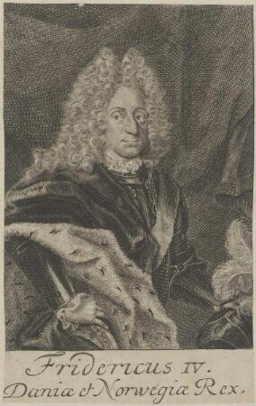 Bildnis des Fridericus IV.