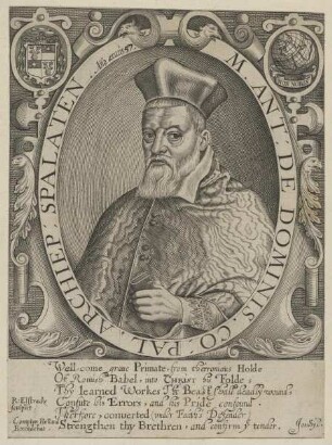 Bildnis des Marco Antonio de Dominis