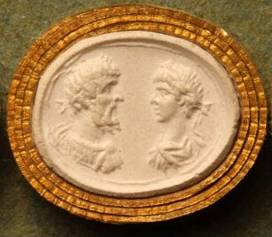 Profilbildnisse des Septimius Severus und Caracalla (Daktyliothek, Zweites Historisches Tausend)