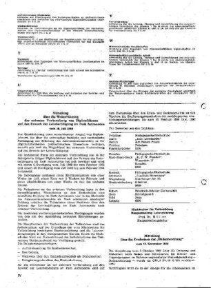Mitteilung über die Weiterführung der externen Vorbereitung von Diplomlehrern auf den Erwerb der Lehrbefähigung im Fach Astronomie : vom 10. Juli 1989