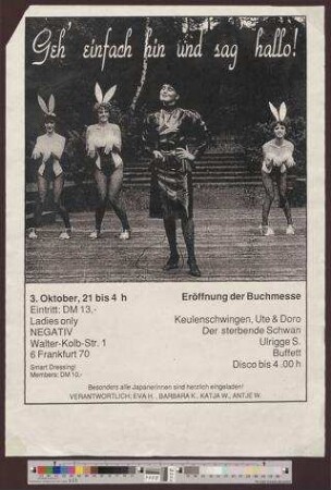 Geh einfach Hin : Eröffnung der Buchmesse