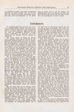 71-72 Schlußwort