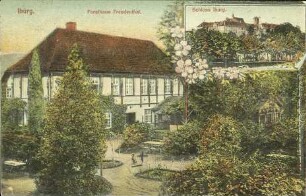 Iburg. Forsthaus Freudenthal. Schloss Iburg.