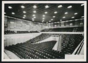 Haus des Rundfunks, Berlin-Charlottenburg: Zuschauerraum / Großer Sendesaal, nach Umbau