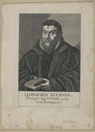 Bildnis des Leonhard Kulmann